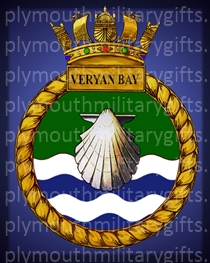 HMS Veryan Bay Magnet